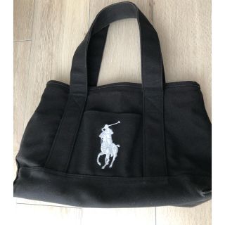 ポロラルフローレン(POLO RALPH LAUREN)のラルフローレン 黒トートバッグ(トートバッグ)