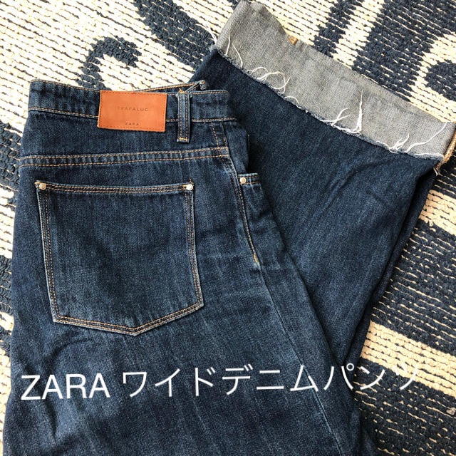 ZARA(ザラ)のZARA ワイドデニムパンツ レディースのパンツ(デニム/ジーンズ)の商品写真