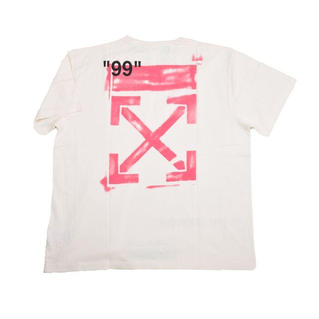 OFF-WHITE オフホワイト STENCIL 半袖Tシャツ Mメンズ