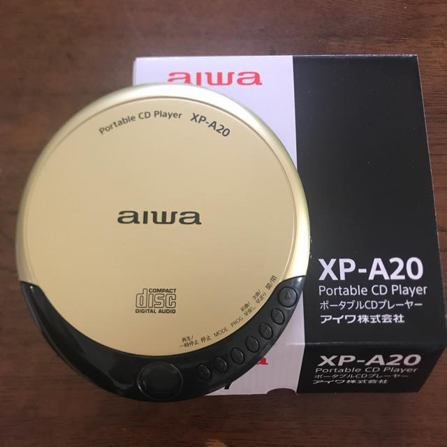 保証 AIWA ポータブル CD プレーヤー XP-A20 fawe.org