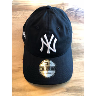 ザノースフェイス(THE NORTH FACE)の新品 US限定 MOMA x Yankees New Era Cap ブラック(キャップ)