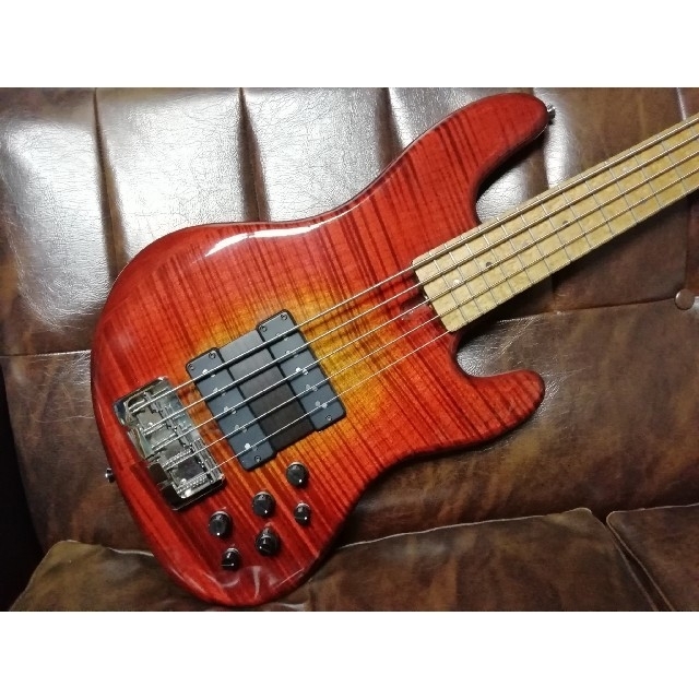 Red Belli Guitars カスタム5弦ベース