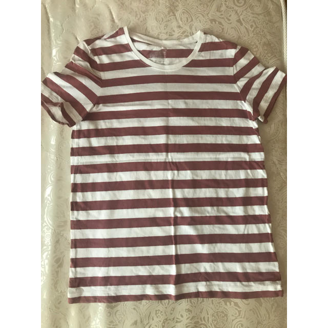 MUJI (無印良品)(ムジルシリョウヒン)の無印ボーダーTシャツ レディースのトップス(Tシャツ(半袖/袖なし))の商品写真