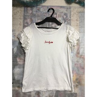 メリージェニー(merry jenny)のmerry jenny  Tシャツ 白(Tシャツ(半袖/袖なし))