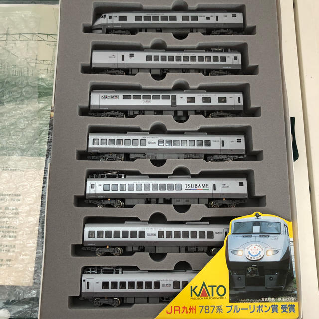 ★純正室内灯付き★ KATO 10-320 787系つばめ交流特急型電車 7両