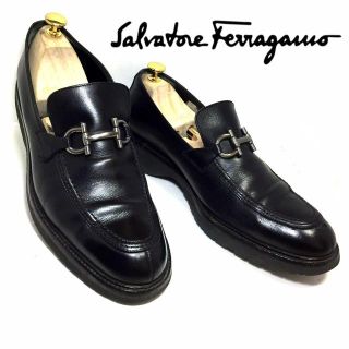 サルヴァトーレフェラガモ(Salvatore Ferragamo)のSalvatore Ferragamoフェラガモ＊ガンチーニ ビットローファー(ドレス/ビジネス)