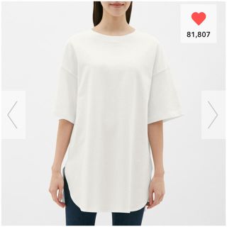 ジーユー(GU)の新品♡オーバーサイズTシャツ(Tシャツ(半袖/袖なし))