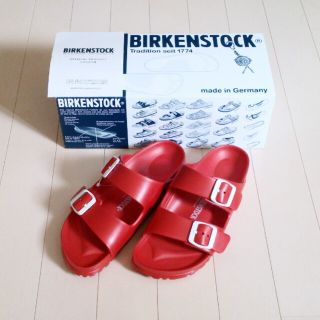 ビルケンシュトック(BIRKENSTOCK)のBIRKEN STOCKアリゾナ赤eva(サンダル)