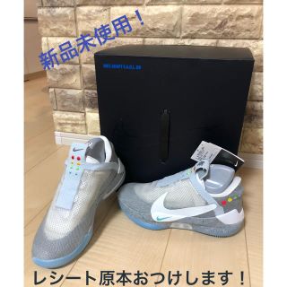 ナイキ(NIKE)のnike adapt BB wolf grey(スニーカー)