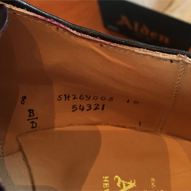 Alden(オールデン)のALDEN メンズの靴/シューズ(ドレス/ビジネス)の商品写真