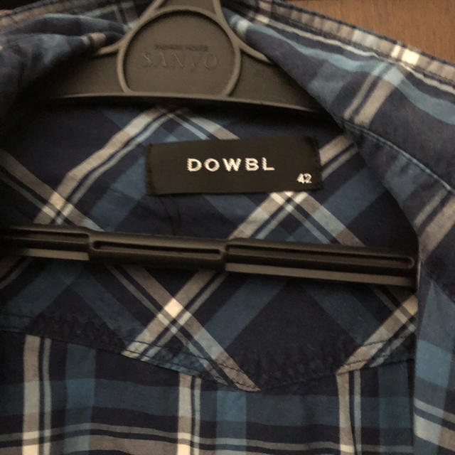 DOWBL(ダブル)のDOWBL チェックシャツ メンズのトップス(シャツ)の商品写真