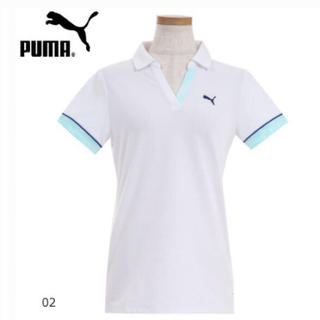 プーマ(PUMA)の☆新品タグ付☆プーマ PUMA レディース スキッパー半袖ポロシャツ(ポロシャツ)