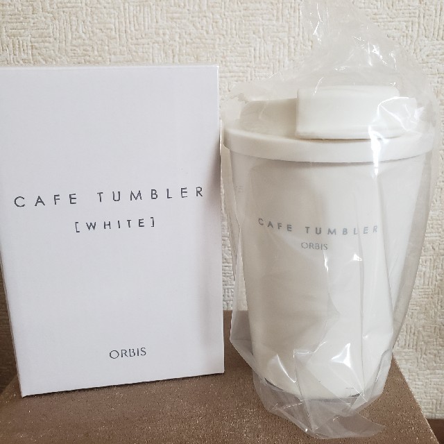 ORBIS(オルビス)のORBIS　カフェタンブラー　ホワイト インテリア/住まい/日用品のキッチン/食器(タンブラー)の商品写真