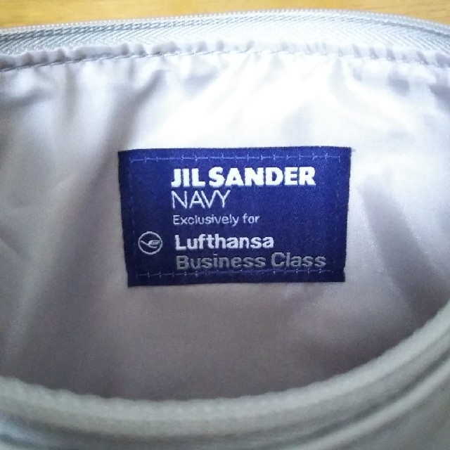 Jil Sander(ジルサンダー)のJIL SANDER NAVY　ポーチ （ルフトハンザビジネスクラス） レディースのファッション小物(ポーチ)の商品写真