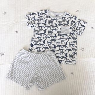 プチバトー(PETIT BATEAU)の＊qoo様ご専用＊ プチバトー  半袖  パジャマ  3ans(パジャマ)