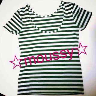 マウジー(moussy)のmoussy☆シンプルボーダーTシャツ☆(Tシャツ(半袖/袖なし))