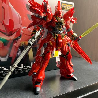 バンダイ(BANDAI)のRG シナンジュ 素組み(模型/プラモデル)