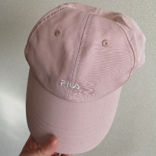 フィラ(FILA)のキャップ　ピンク　FILA　fila　フィラ　帽子　春色　パステル(キャップ)