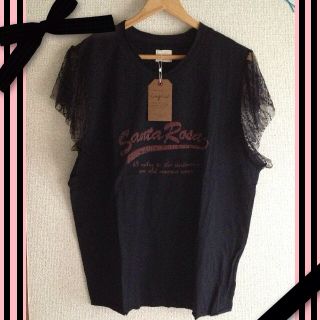 アングリッド(Ungrid)のUngrid 完売カラーブラックtee★(Tシャツ(半袖/袖なし))