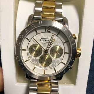 コーチ(COACH)の美品 COACH WATCH EST メンズ 時計(腕時計(アナログ))