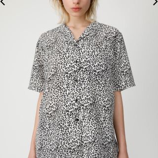 マウジー(moussy)の新作即完売♡MOUSSY LEOPARD OPEN シャツ♡レオパードシャツ新品(シャツ/ブラウス(半袖/袖なし))