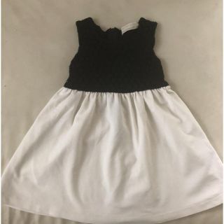 ザラ(ZARA)のザラ モノトーン ワンピース 100(ワンピース)