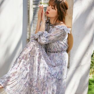 Dream Floral Long Dress  (ロングワンピース/マキシワンピース)