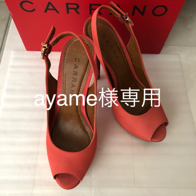 CARRANO(カラーノ)の【美品】CARRANO  カラーノ  美脚 サンダル ハイヒール レディースの靴/シューズ(サンダル)の商品写真