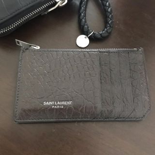 サンローラン(Saint Laurent)のサンローラン カードケース美品(名刺入れ/定期入れ)