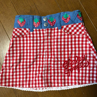 シャーリーテンプル(Shirley Temple)のシャーリーテンプル♡スカート ♡サイズ100♡超美品♡イチゴ(スカート)