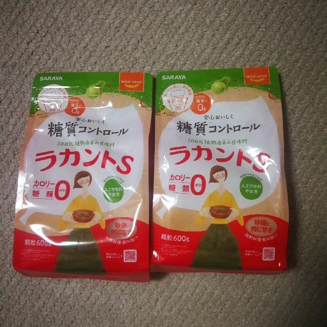 SARAYA(サラヤ)のサッフィー様専用‼️SARAYA ラカントS 顆粒600g×2袋 食品/飲料/酒の食品(調味料)の商品写真