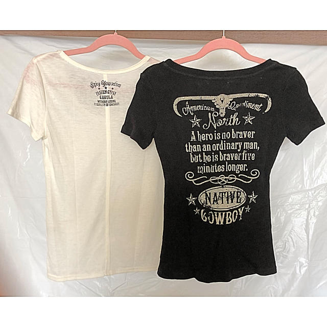 GARULA(ガルラ)のGARULA Tシャツ2枚セット レディースのトップス(Tシャツ(半袖/袖なし))の商品写真