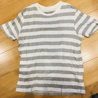 ムジルシリョウヒン(MUJI (無印良品))の無印 ボーダー Tシャツ(Tシャツ/カットソー(半袖/袖なし))