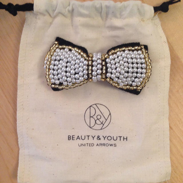 BEAUTY&YOUTH UNITED ARROWS(ビューティアンドユースユナイテッドアローズ)のbeauty&youthのバレッタ レディースのヘアアクセサリー(バレッタ/ヘアクリップ)の商品写真
