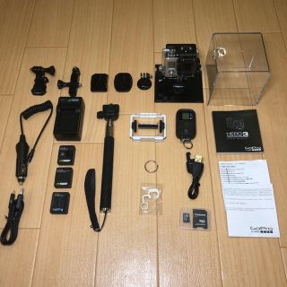 GoPro HERO3 ブラックエディション アドベンチャー おまけ付き(コンパクトデジタルカメラ)