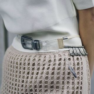 アメリヴィンテージ(Ameri VINTAGE)のameri vintage  CLEAR METAL ANTIQUE BELT(ベルト)