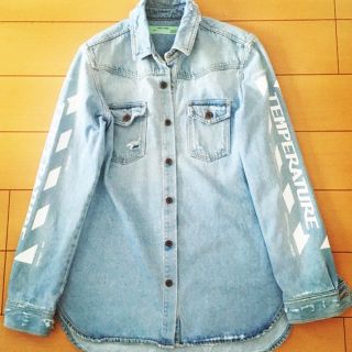 オフホワイト(OFF-WHITE)のOff-White 18ss デニムシャツ(Gジャン/デニムジャケット)