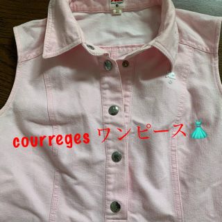 クレージュ(Courreges)のcourreges  ワンピース(ひざ丈ワンピース)