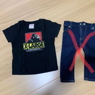 エックスガール(X-girl)のX-girl Tシャツ デニム セット(Tシャツ/カットソー)