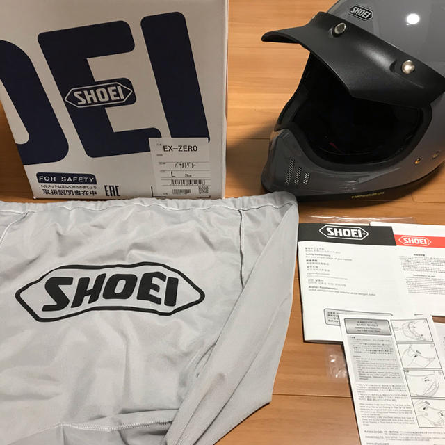 SHOEI ショウエイ EX-ZERO ヘルメット バイザーセット SHOEI ショウエイ EX-ZERO ヘルメット バイザーセット