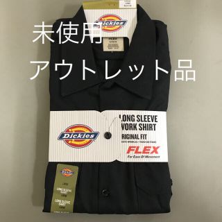 ディッキーズ(Dickies)のDickies  ディッキーズ ワークシャツ 長袖 USサイズ L ブラック (シャツ)