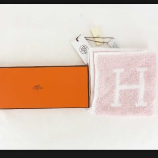 エルメス(Hermes)の新品★エルメス アヴァロン ハンドタオル ハンカチ ピンク (ハンカチ)