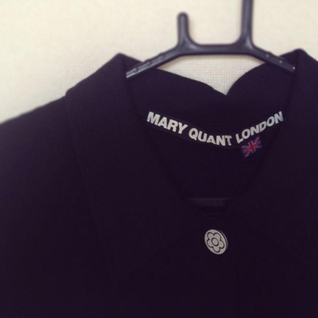 MARY QUANT(マリークワント)の美品 マリクワ 膝丈ワンピース 黒○ レディースのワンピース(ひざ丈ワンピース)の商品写真