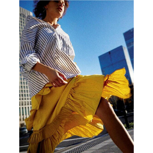 FRAY I.D(フレイアイディー)のFRAY♡フレイ♡フリルプリーツスカート レディースのスカート(ロングスカート)の商品写真
