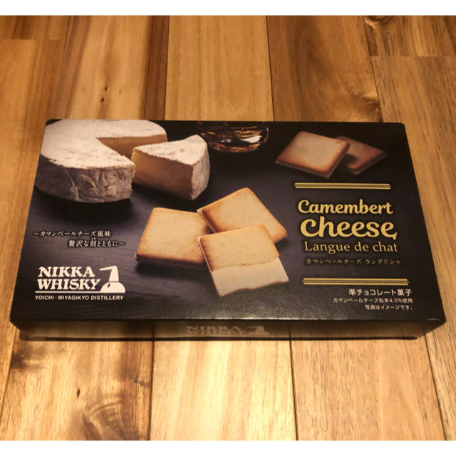ニッカウヰスキー(ニッカウイスキー)のNIKKA WHISKY（ニッカウヰスキー）カマンベールチーズラングドシャ 9枚 食品/飲料/酒の食品(菓子/デザート)の商品写真