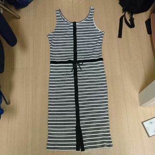 マウジー(moussy)の【ちゅり様々専用】MOUSSY前ボタン付きワンピース(ロングワンピース/マキシワンピース)