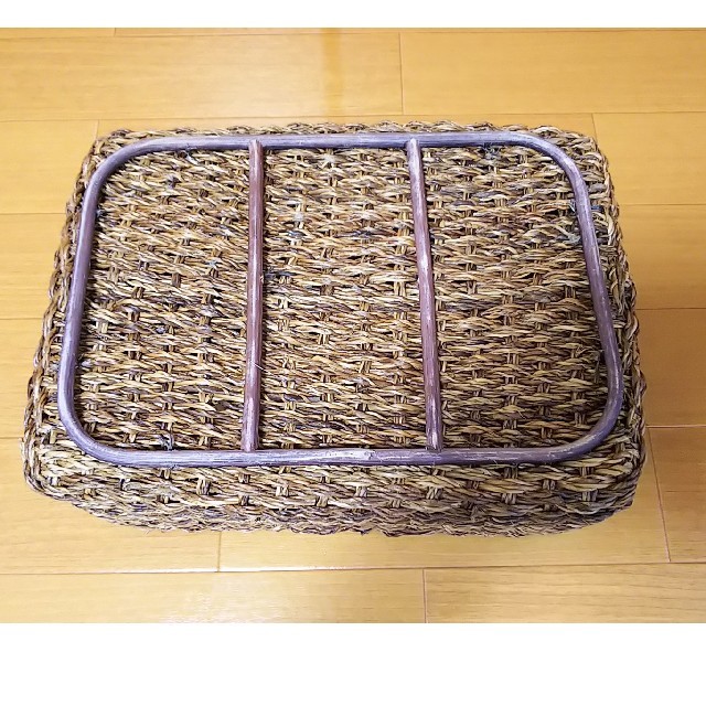 無印良品 重なるバクバク長方形バスケット(小) 約幅36×奥行26×高さ17㎝ 無印良品 重なるバクバク長方形バスケット(小) 約幅36×奥行26×高さ17㎝