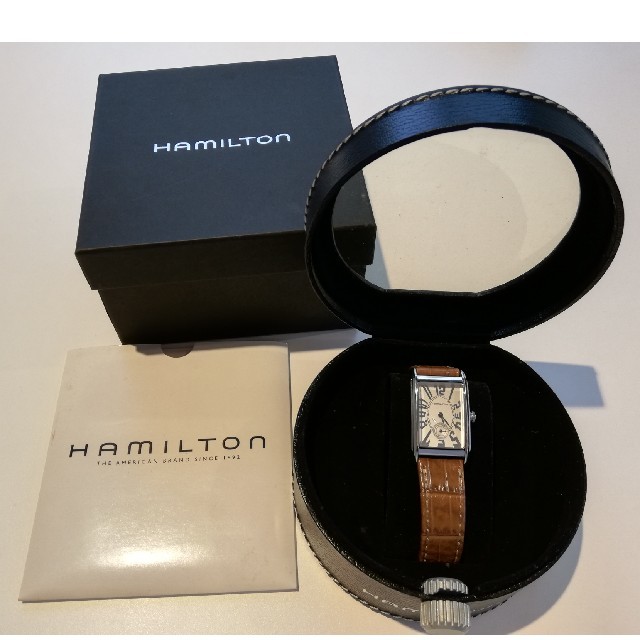 Hamilton - 【専用です】ハミルトン腕時計・ケース&ギャランティ Hamilton - 【専用です】ハミルトン腕時計・ケース&ギャランティ