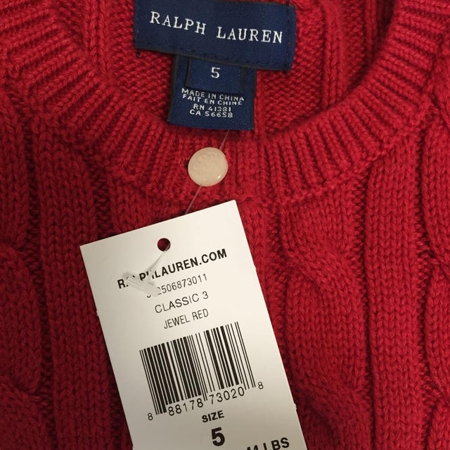 Ralph Lauren(ラルフローレン)のぱんだ様専用♡Ralph Lauren♡ キッズ/ベビー/マタニティのキッズ服女の子用(90cm~)(カーディガン)の商品写真