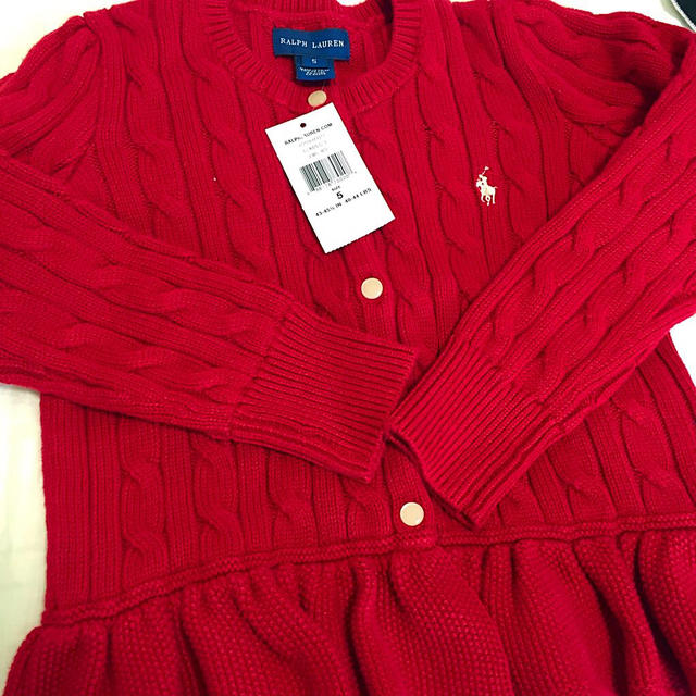 Ralph Lauren(ラルフローレン)のぱんだ様専用♡Ralph Lauren♡ キッズ/ベビー/マタニティのキッズ服女の子用(90cm~)(カーディガン)の商品写真